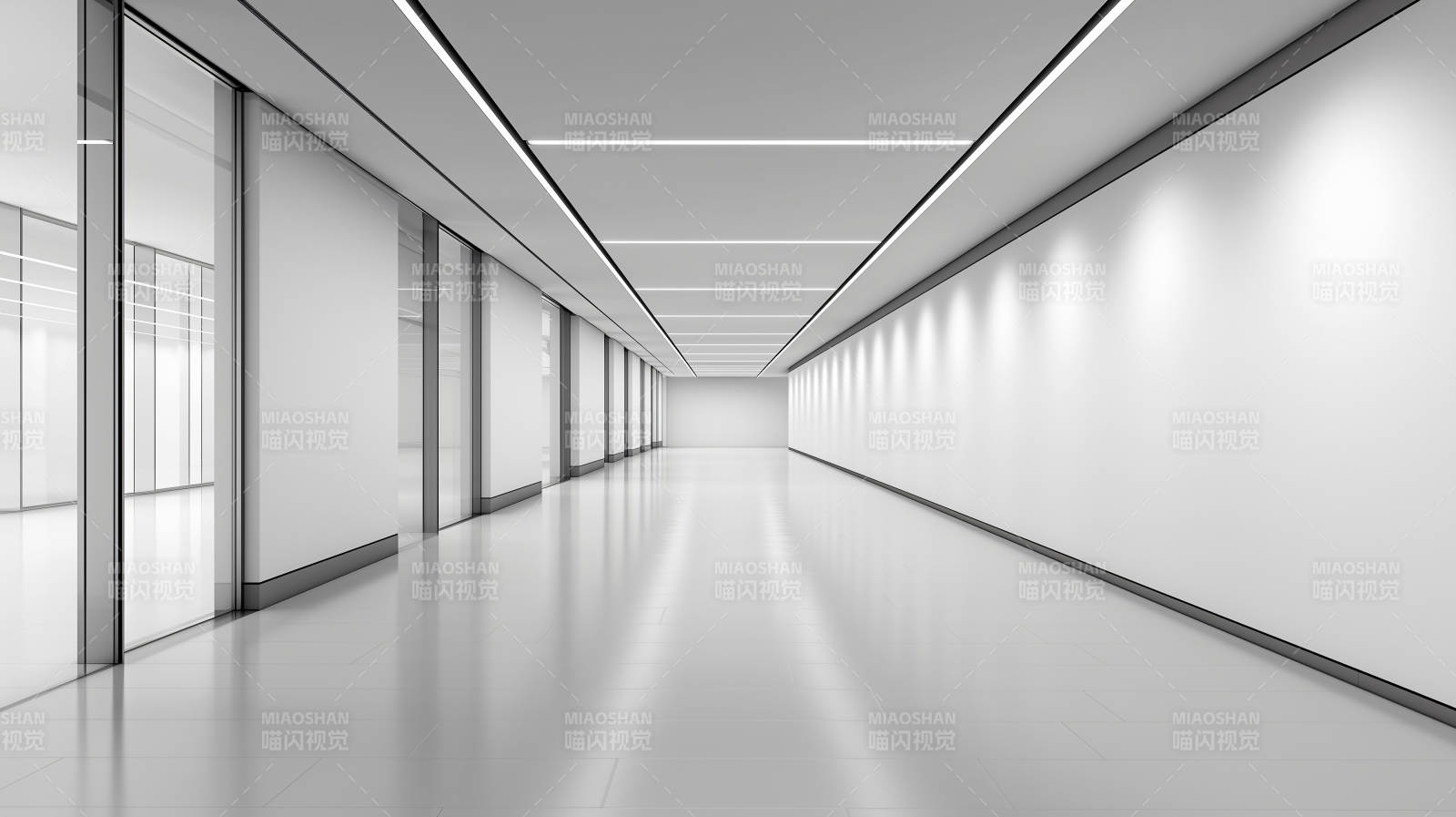 现代简约走廊图片