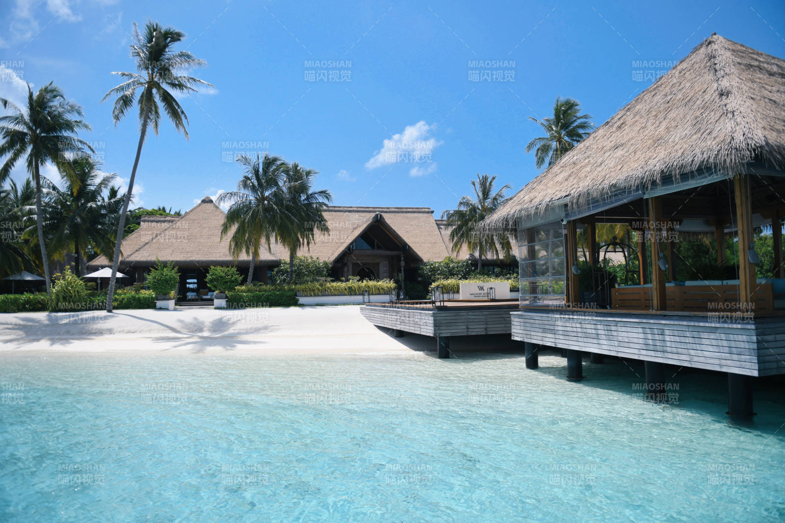 马尔代夫 热带海岛度假屋图片
