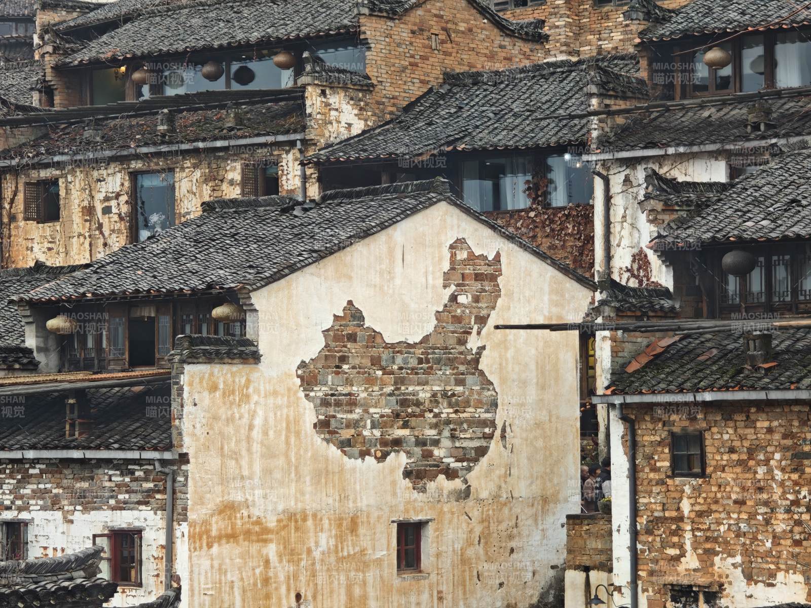 中国地图墙绘图片