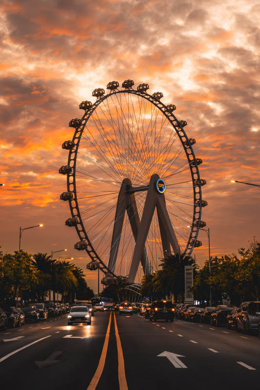 深圳 欢乐港湾摩天轮图片