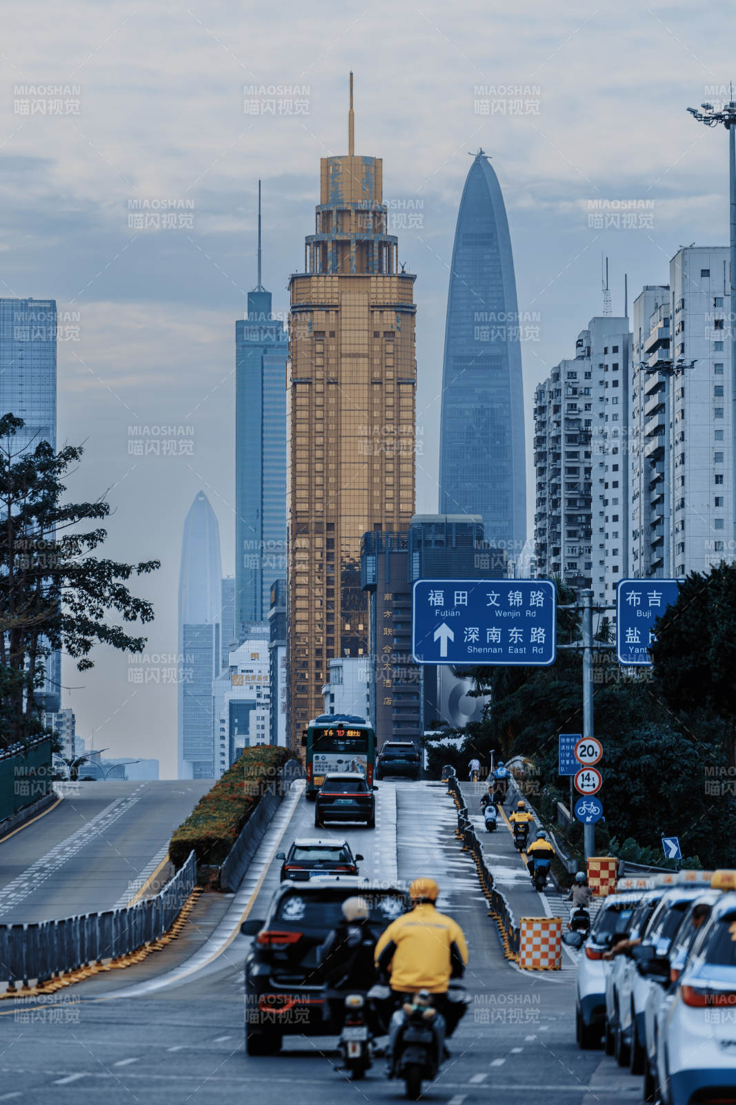 深圳城市天际线图片