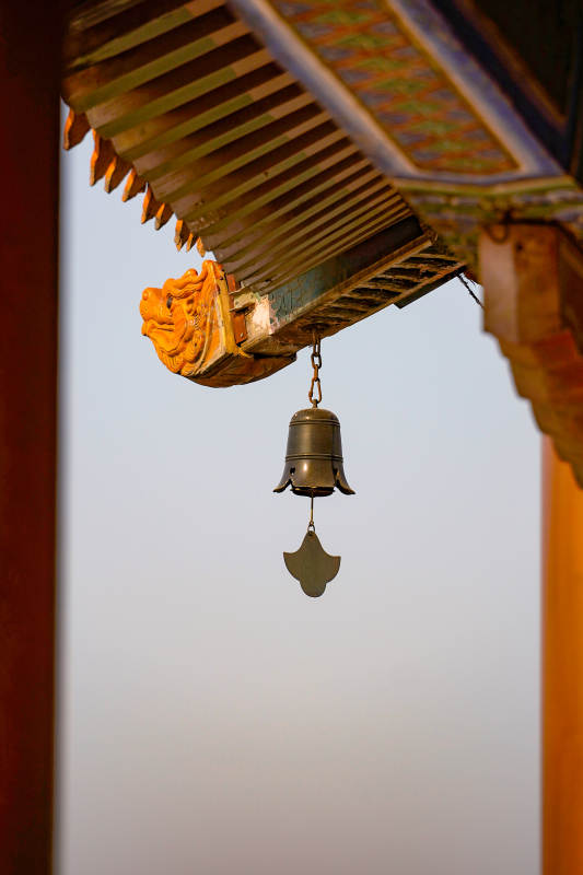 西安丨古檐风铃轻响图片