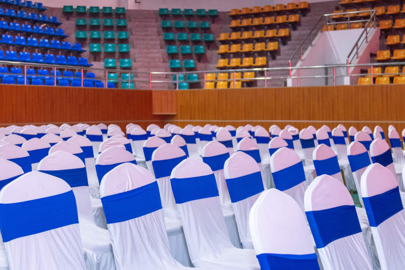 宴会厅布置图片