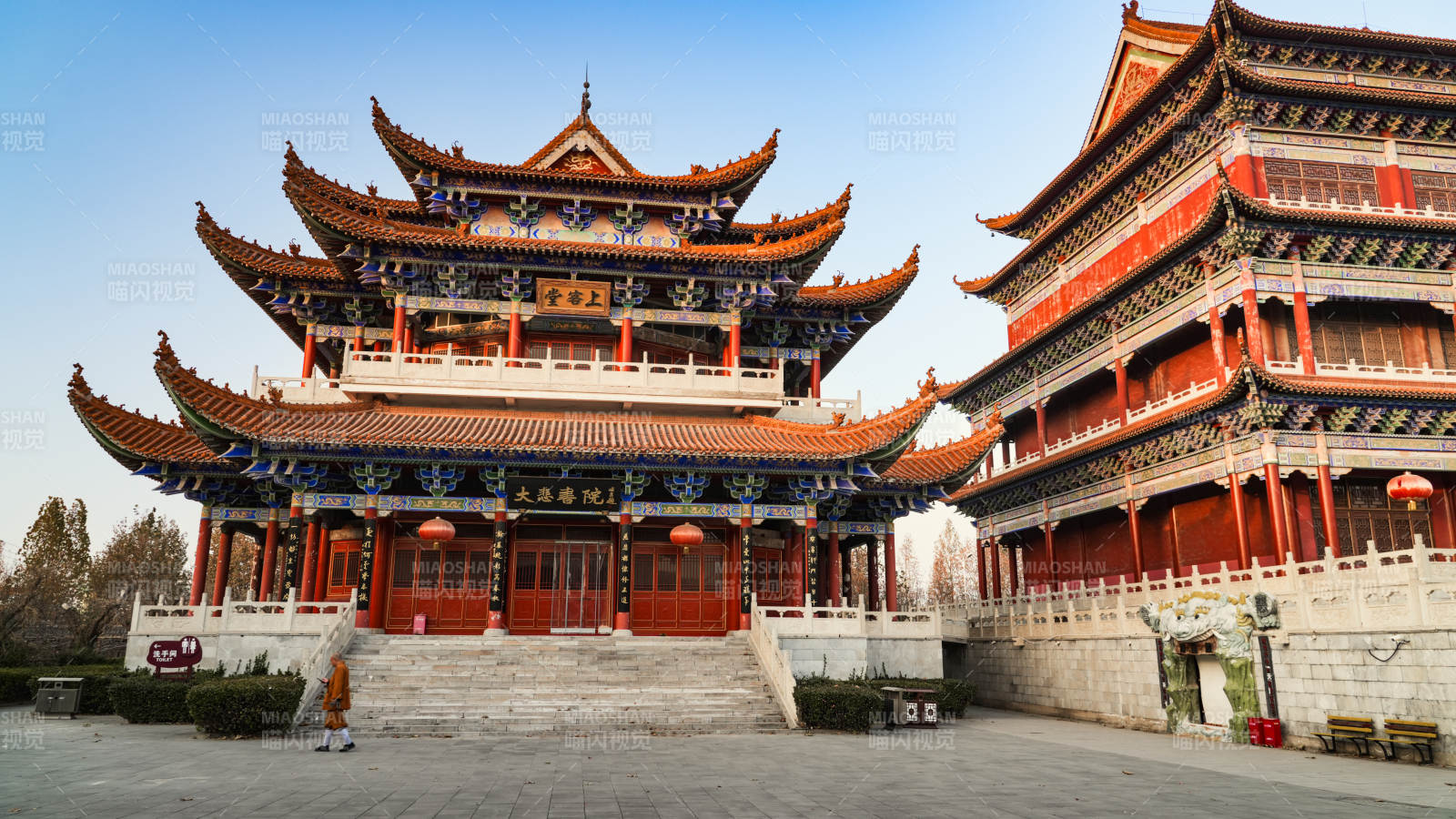 廊坊霸州大悲禅寺古建筑群风光图片