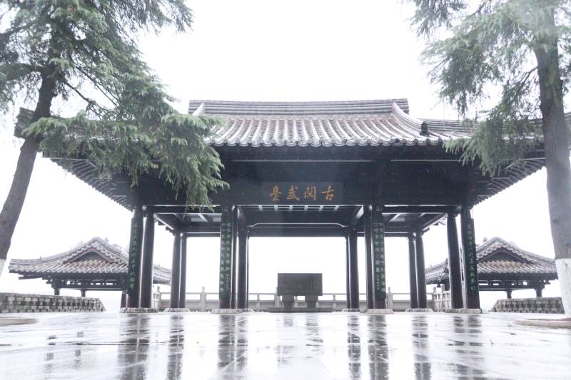 南京玄武湖古阅武台图片