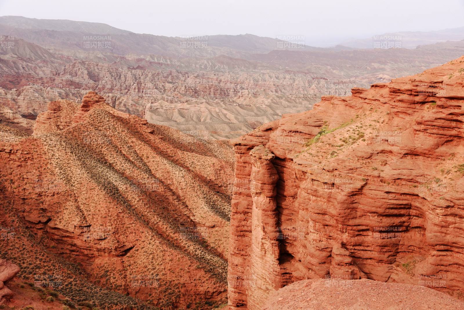 甘肃张掖七彩丹霞地貌图片