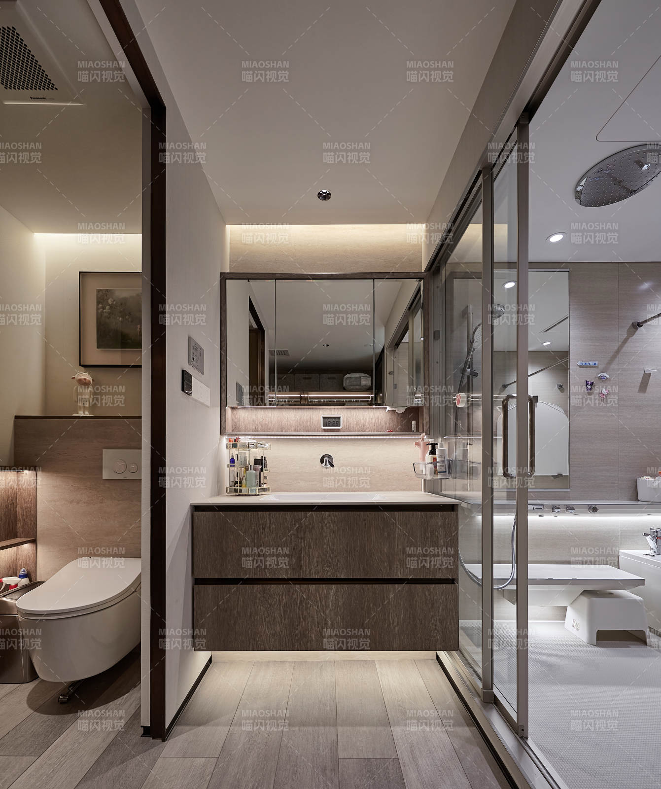 现代简约浴室设计图片