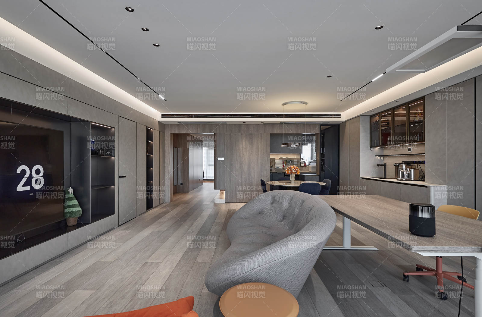 现代简约客厅设计图片