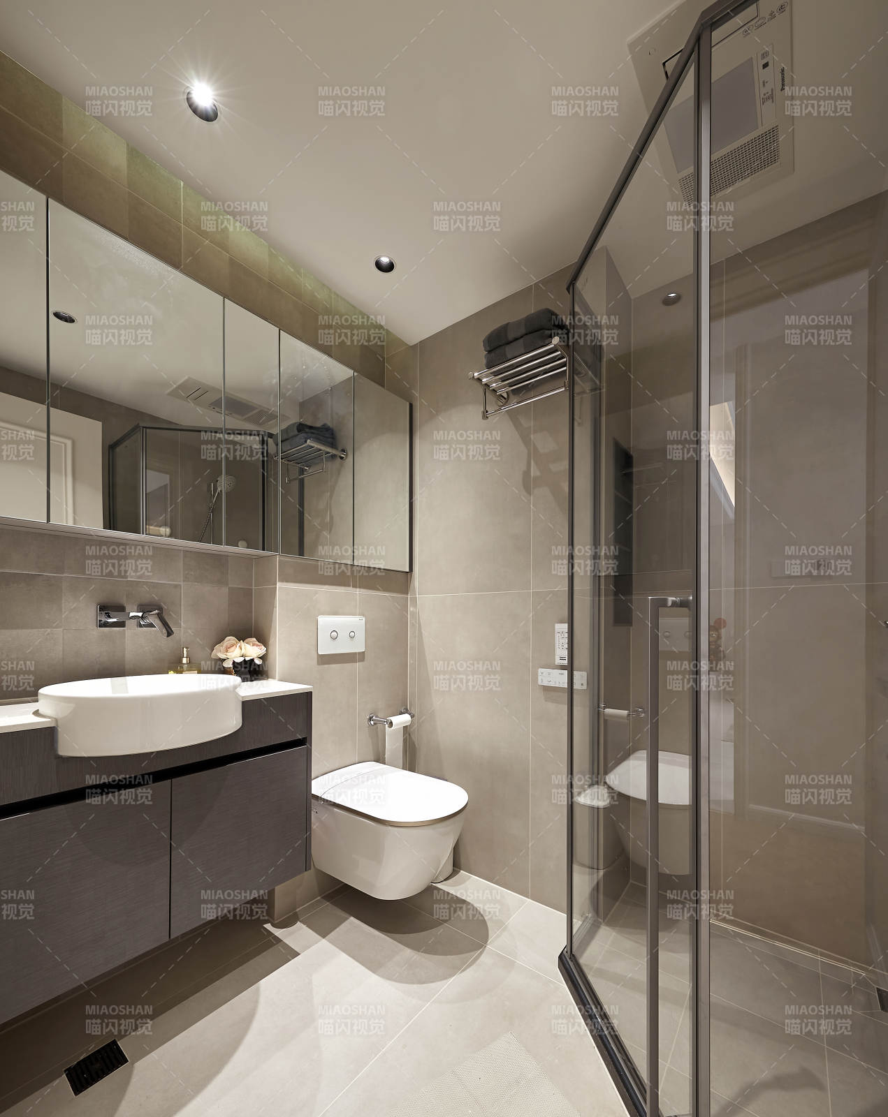 现代简约浴室设计图片