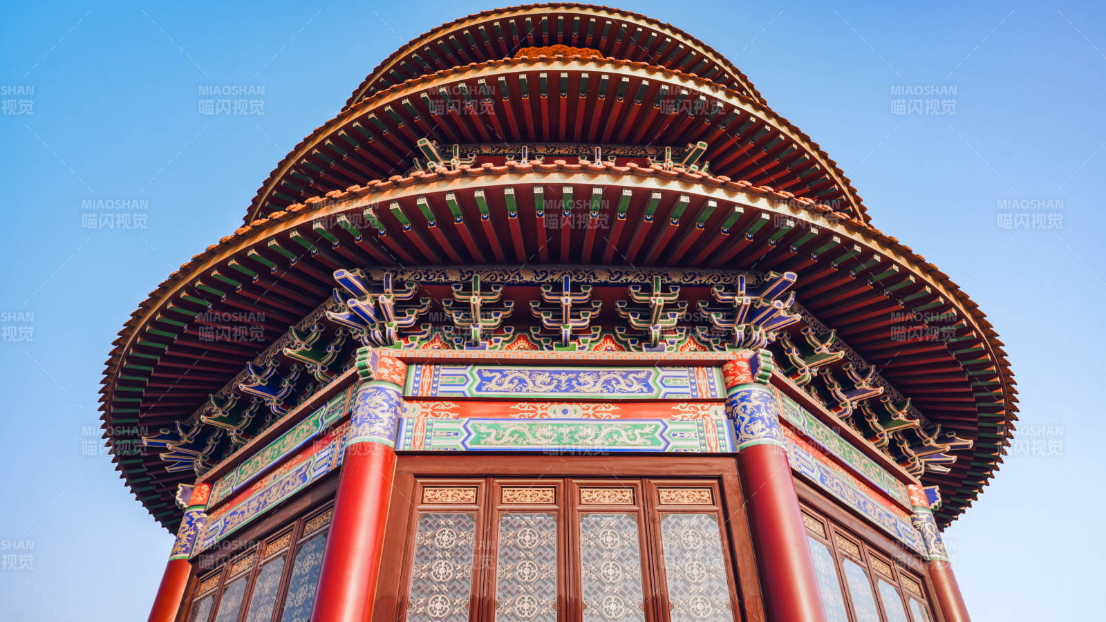 廊坊霸州大悲禅寺观音阁天图片