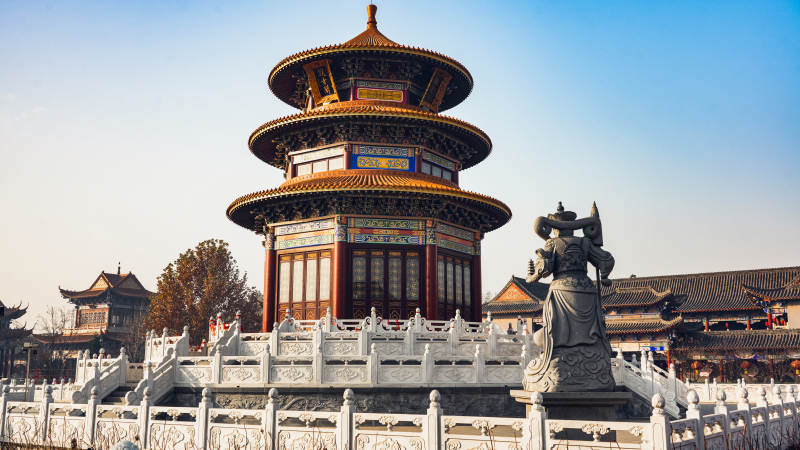 廊坊霸州大悲禅寺观音阁图片