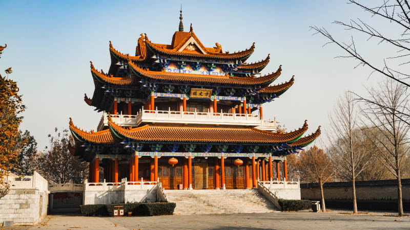 廊坊霸州大悲禅寺古建筑风采图片