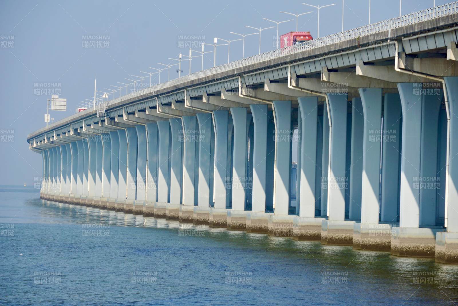 跨海大桥风光图片