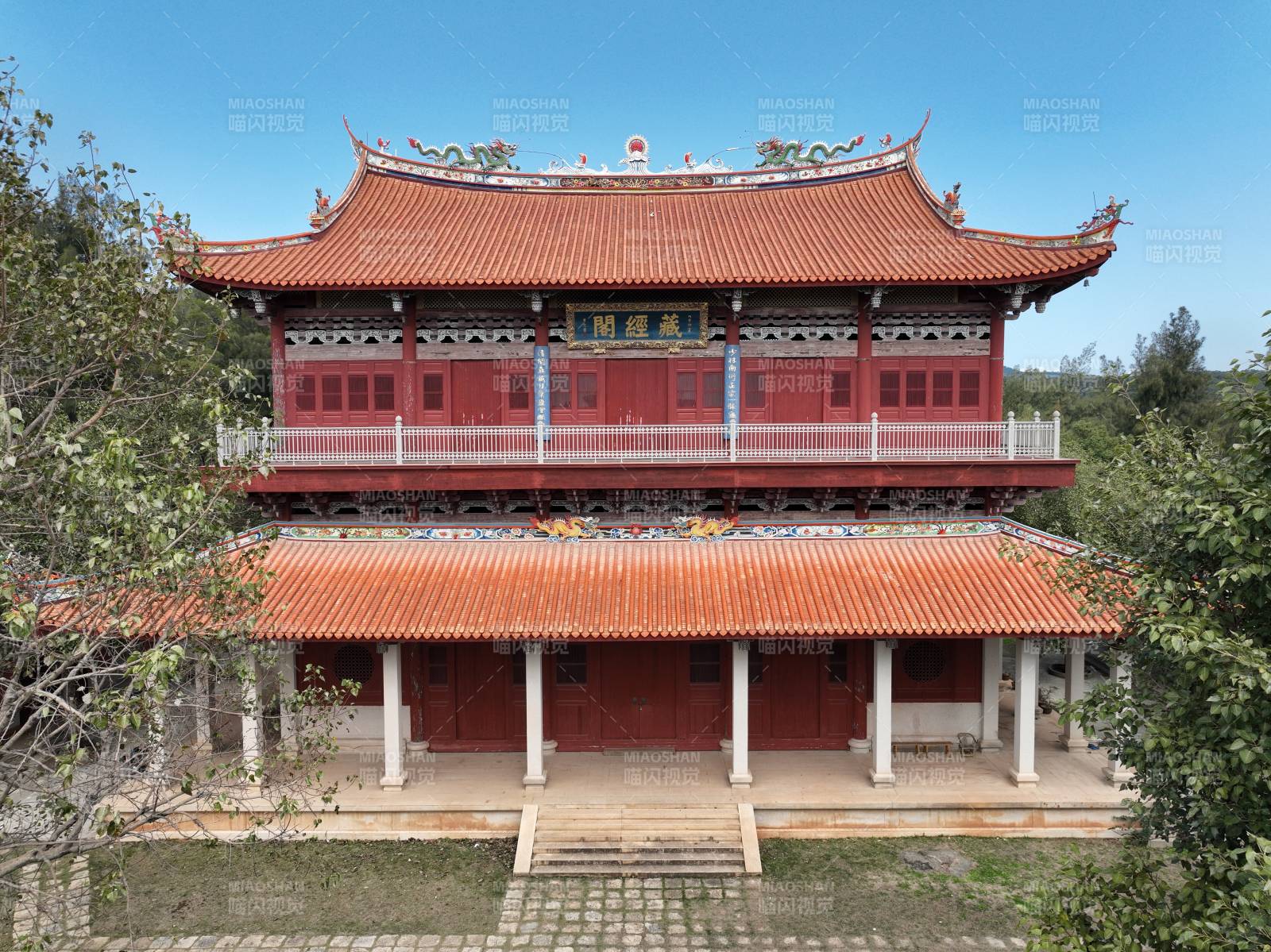 泉州南少林寺的藏经阁图片