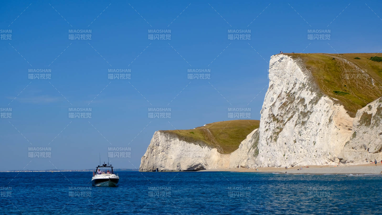 英国白崖碧海游船行图片