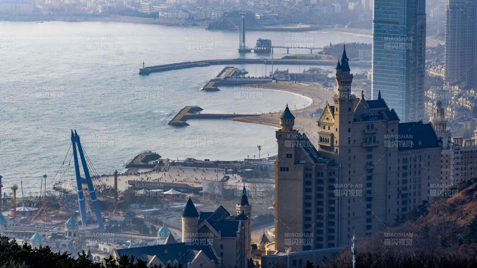 大连海滨风光图片