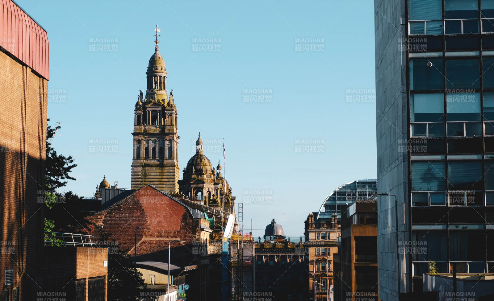 英国格拉斯哥城市风光图片