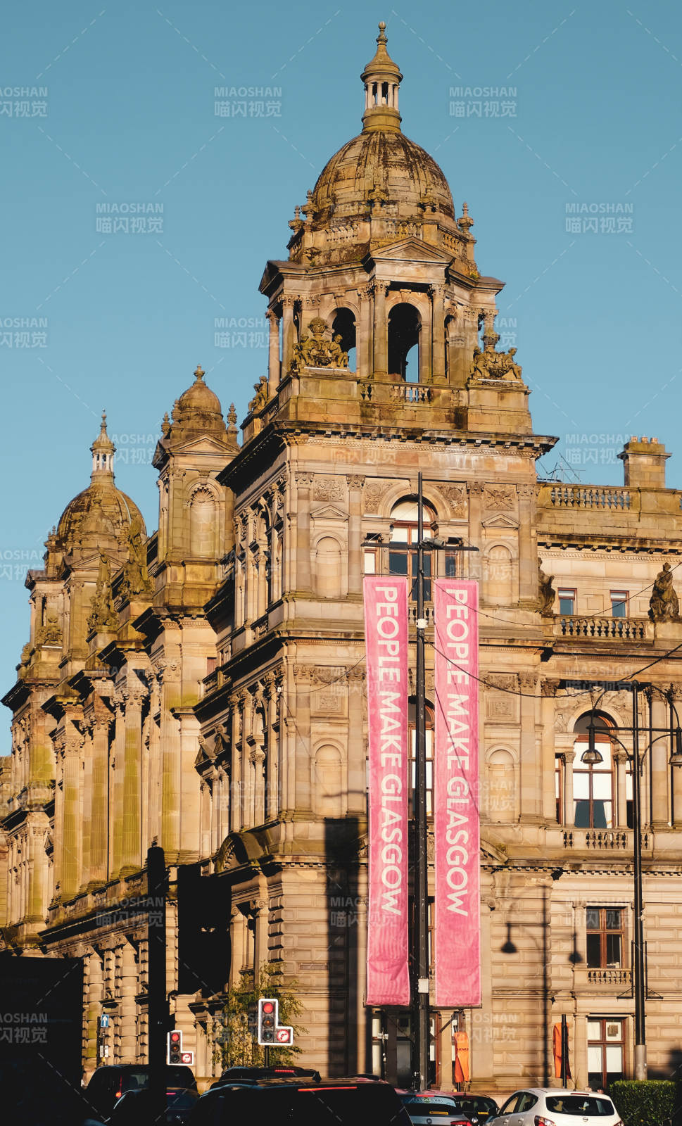 英国格拉斯哥城市风光图片