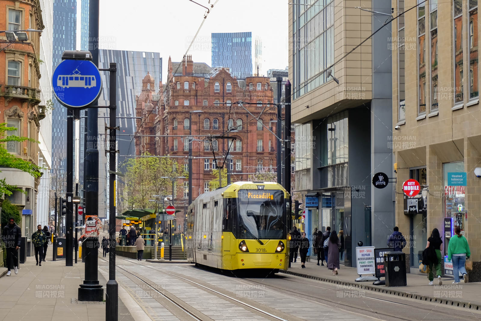 曼彻斯特城市街景图片