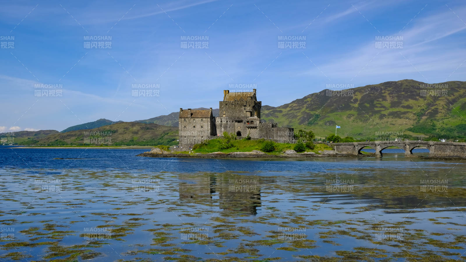 苏格兰艾琳多南堡图片