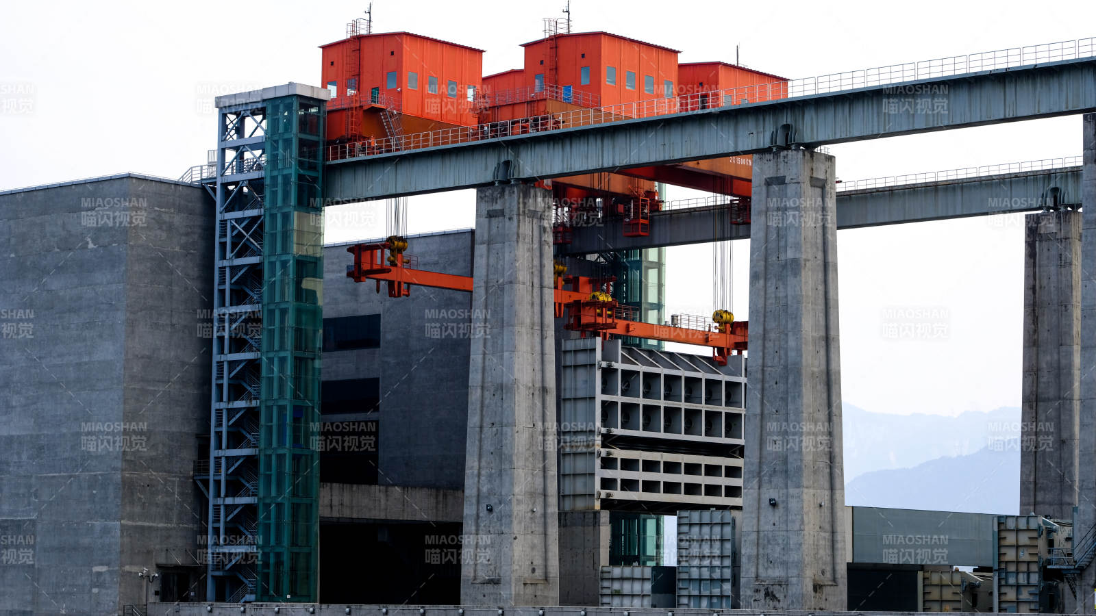 三峡大坝工业建筑图片