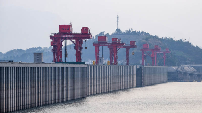 三峡大坝风光图片