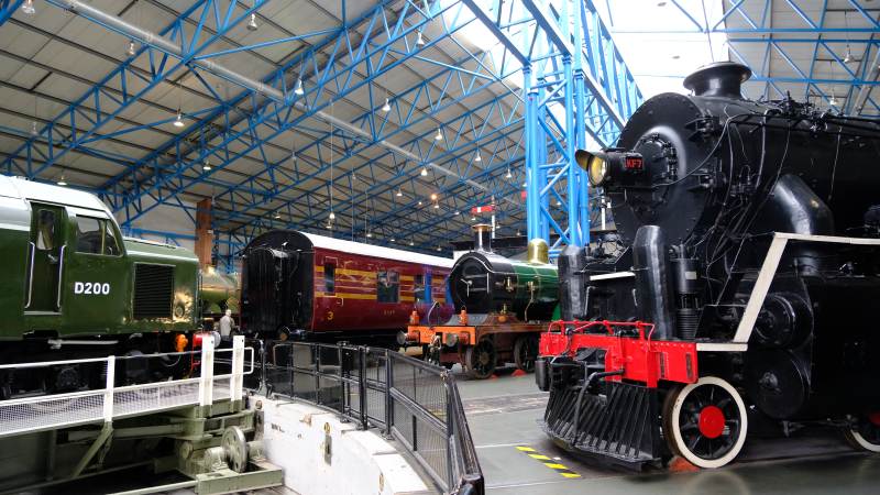 英国约克火车博物馆展品图片