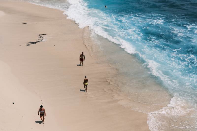 蓝梦岛海滩图片