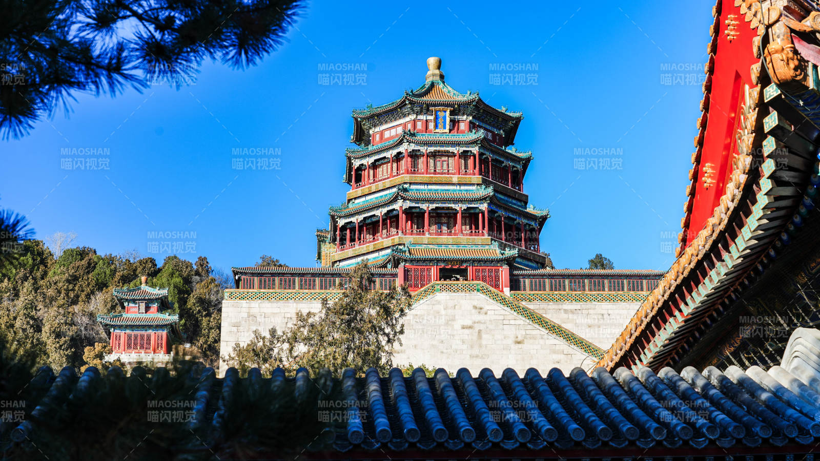 颐和园佛香阁图片