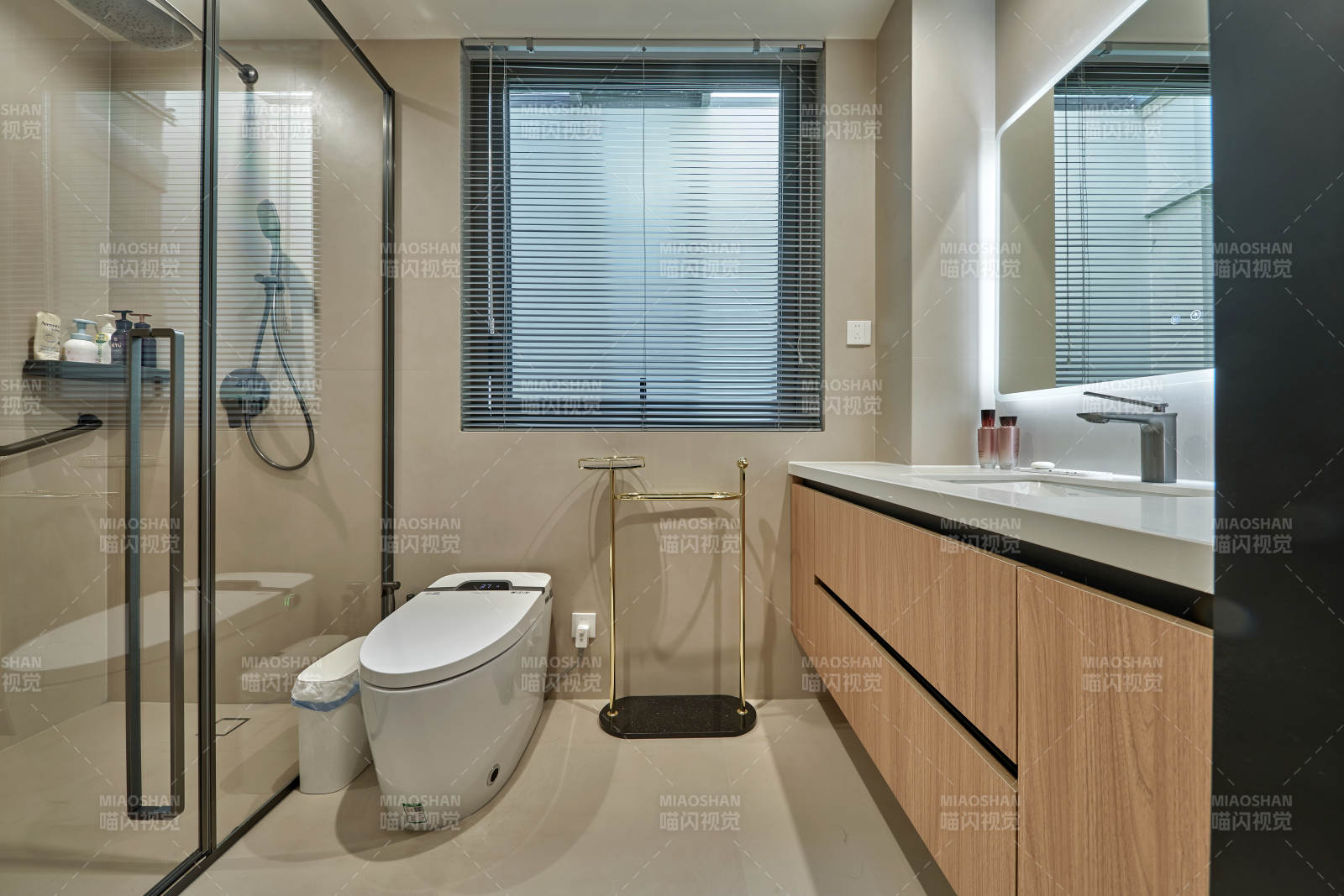 现代简约浴室设计图片