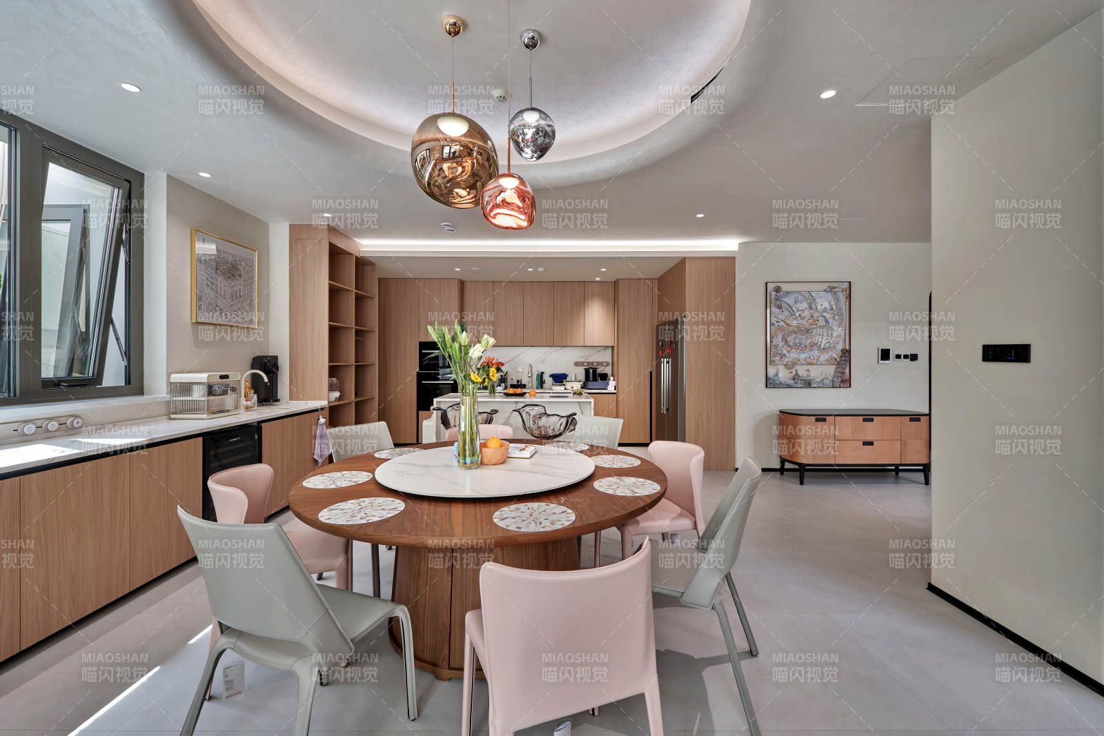 现代简约餐厅设计图片