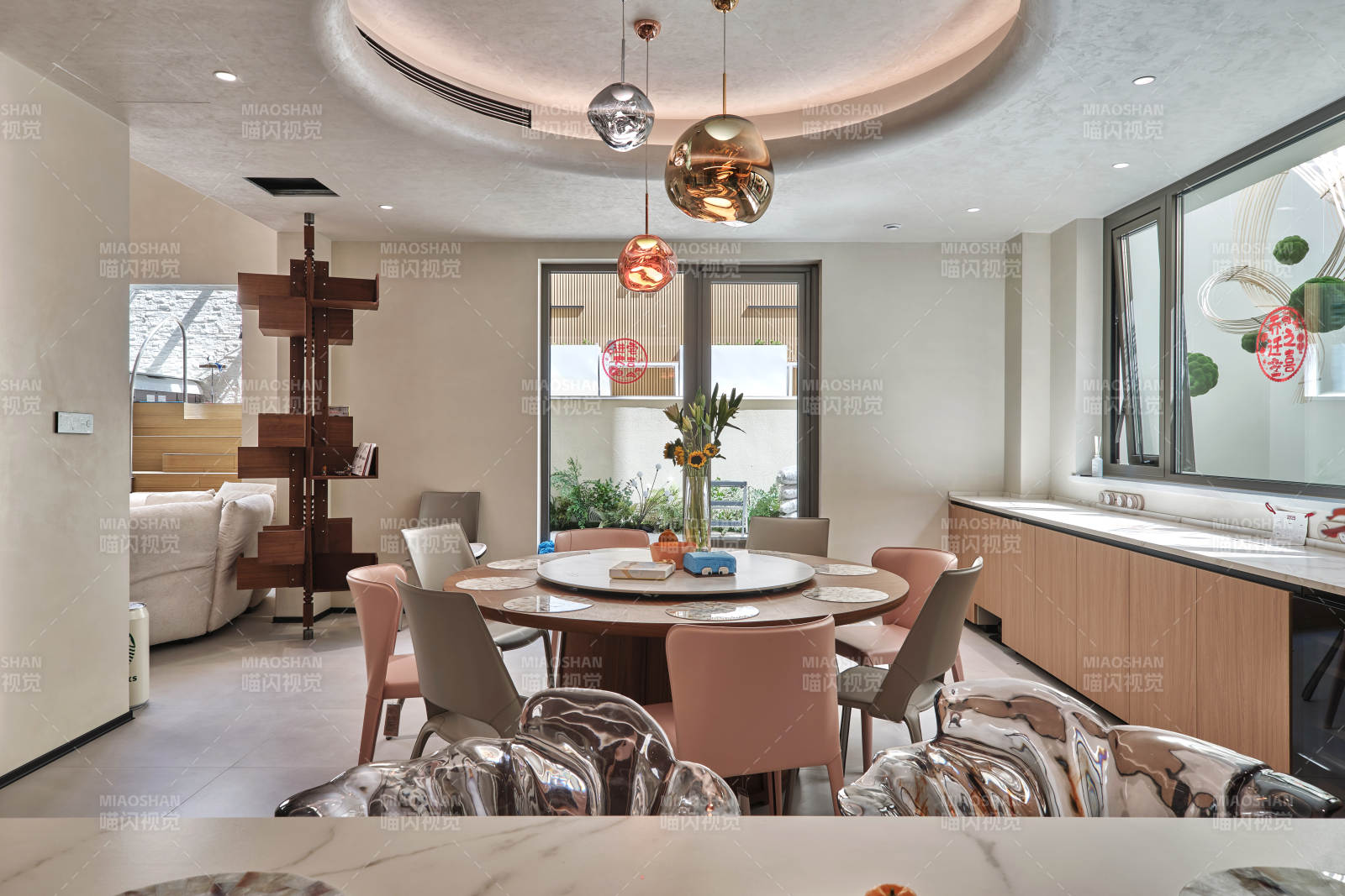 现代简约餐厅设计图片
