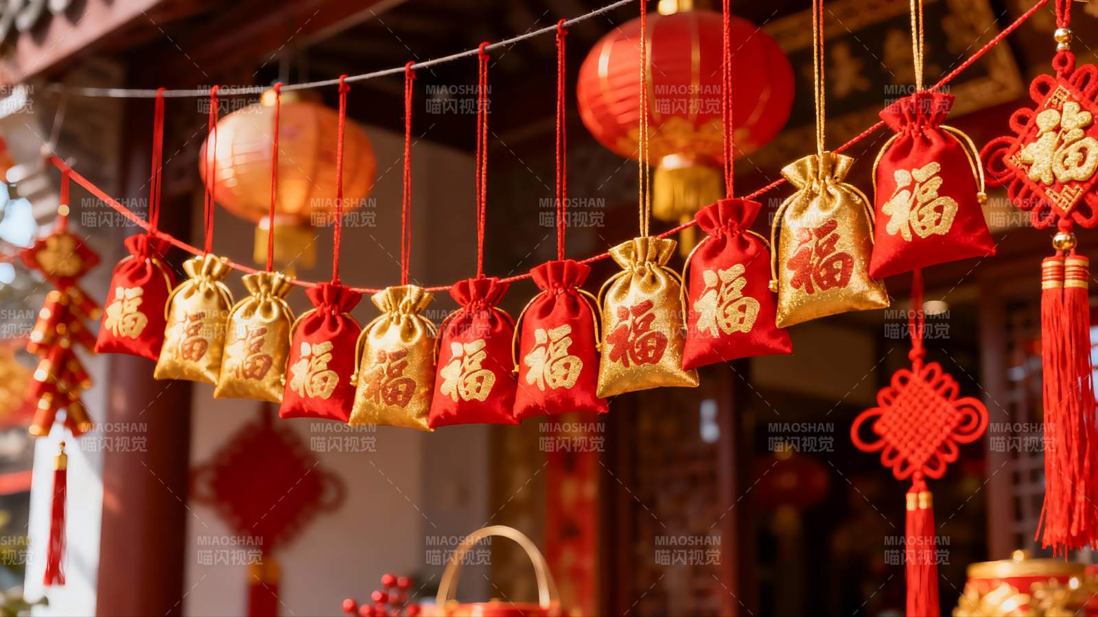 春节装饰挂饰图片