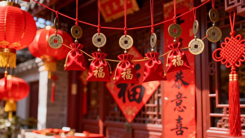 春节装饰挂饰图片