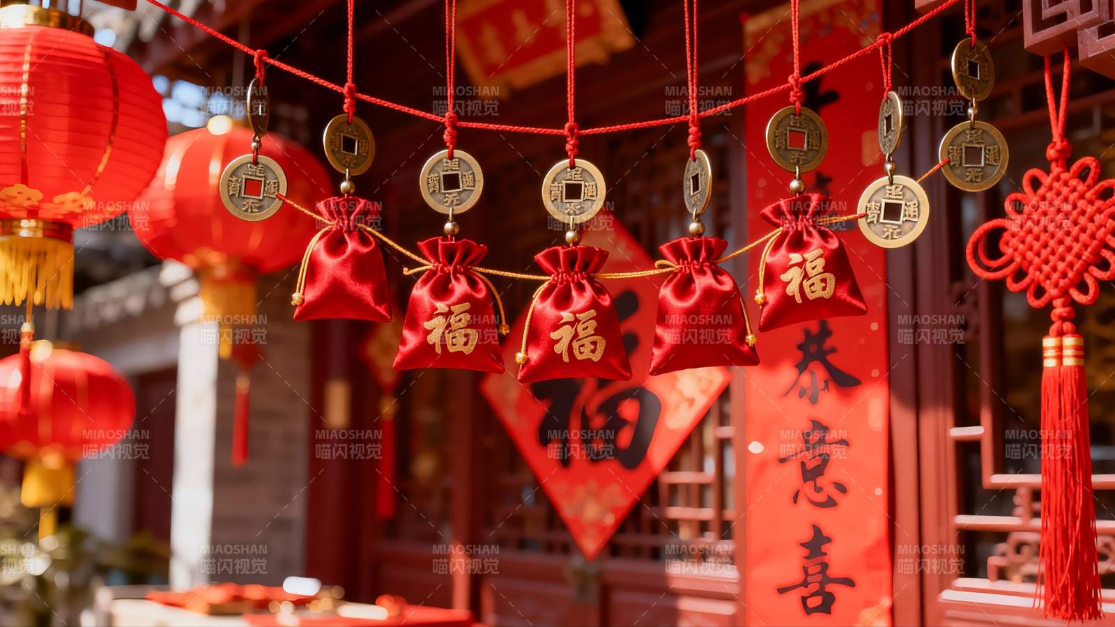 春节装饰挂饰图片