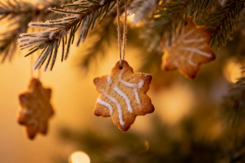 圣诞树挂饰饼干图片