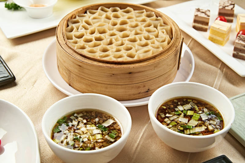 美味健康的莜面窝窝图片