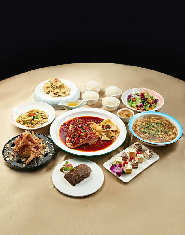 酒店饭店商务四人套餐组合图片