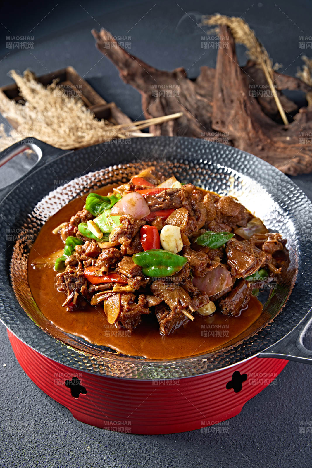 湘味葱香剁椒墩土鸡块图片