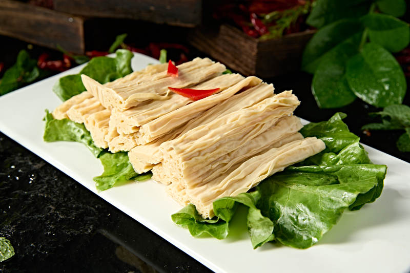 美味火锅食材腐竹段图片