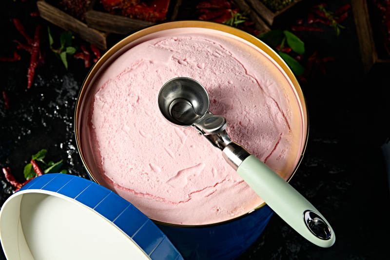 桶装餐饮饭点使用冰淇淋图片