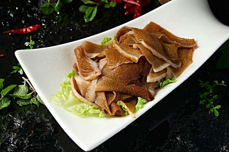 美味火锅食材鲜切毛肚图片