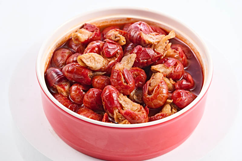 川香辣炒龙虾尾图片