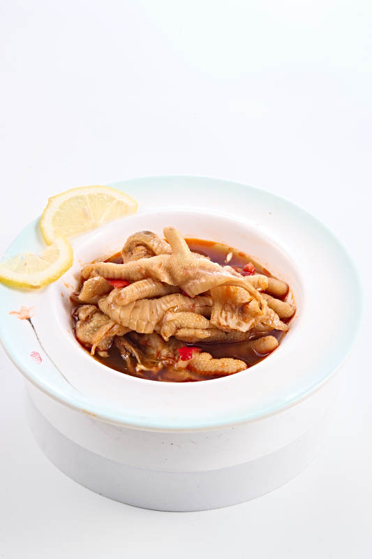 美味柠檬泡椒凤爪图片