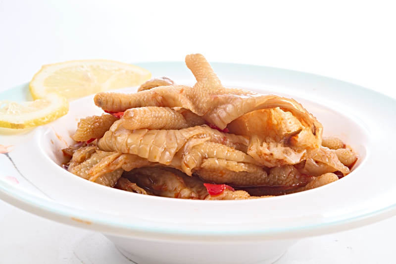 美味柠檬泡椒凤爪图片