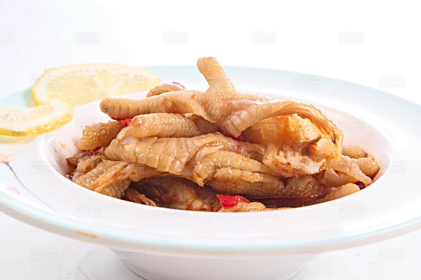 美味柠檬泡椒凤爪图片