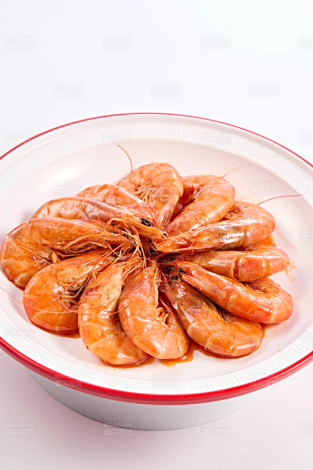 佐酒小吃美味盐水虾图片