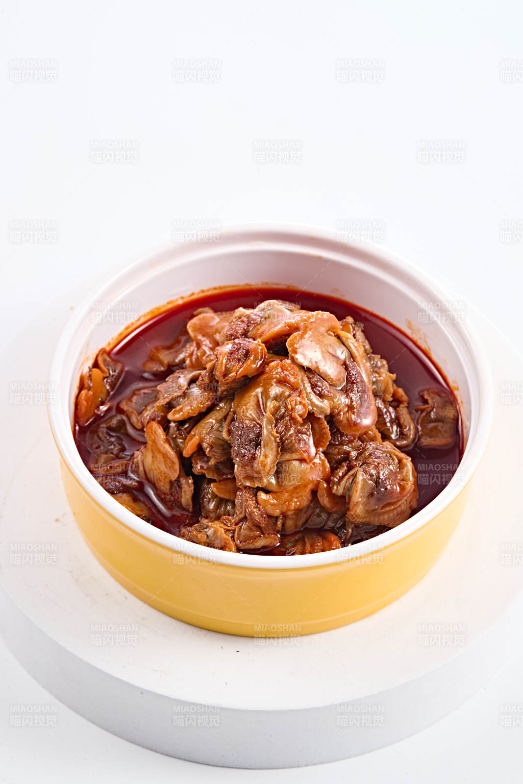 夏季大排档美食香辣炒血蛤肉图片