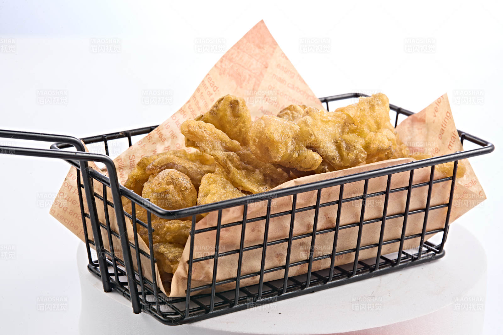 拖面干炸扇贝肉图片