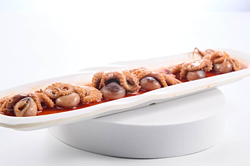 浇汁生淹小八爪鱼图片